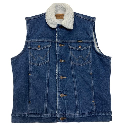 Gilet wrangler sherpa foderato - sherpa,