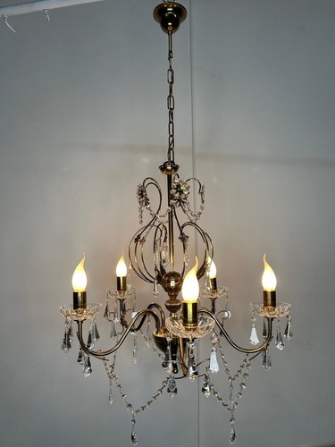 Lampadario cristallo - lampadario, in