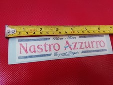 DECALCO ADESIVO NASTRO AZZURRO