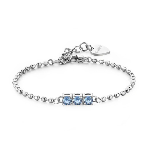 Bracciale trilogy tre zirconi - trilogy,
