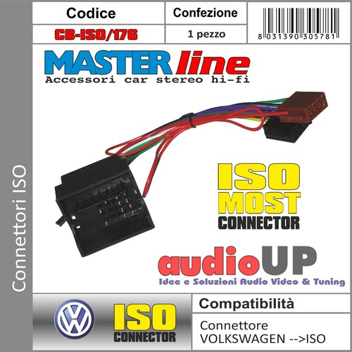 Connettore autoradio iso per - connettore,