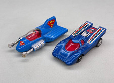 CORGI TOY COPPIA AUTO VINTAGE SUPERMAN CAPTAIN AMERICA DC COMICS 1979 G BRITAIN
