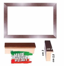 Cornice in legno noce a