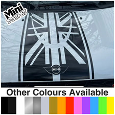 MINI COUNTRYMAN UNION JACK R60 Set Righe Cofano ADESIVO GRAFICO VINILE DECALCOMANIE
