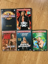 DVD WWE Wrestling superstar Edge Chris Benoit Shawn Michaels RVD Wrestlemania