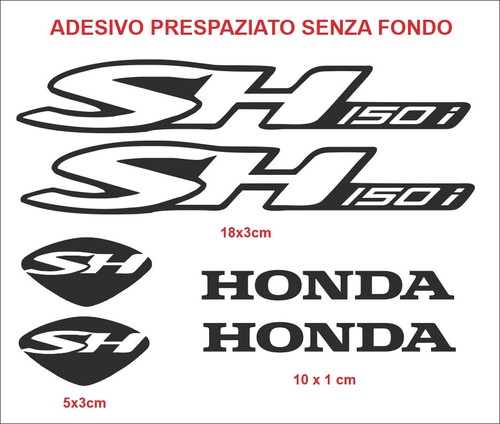 Adesivi honda 150 kit - adesivi,
