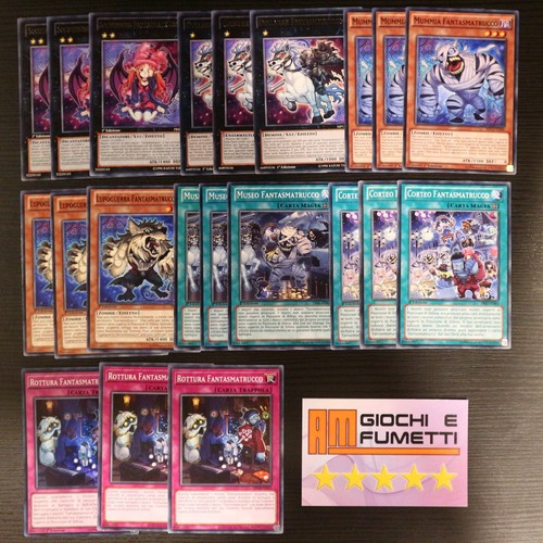 Lotto carte fantasmatrucco - carte,