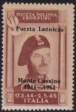 1954 Corpo di Polonia, Governo di Londra, Posta Aerea n.1 - MNH**