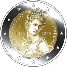 2 EURO SAN MARINO 2025 -