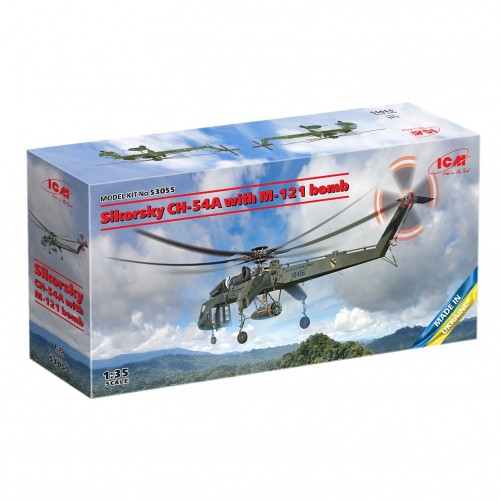 Icm sikorsky 54a tarhe - ch-54a, con