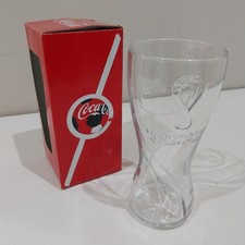 Bicchiere Coca-Cola Vetro Fifa world Cup Qatar 2022 Nuovo da collezione