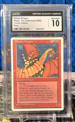 Shivan dragon 1995 - shivan, mtg
