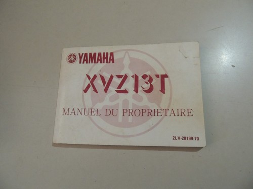 Yamaha xvz 1300 1987 - yamaha,