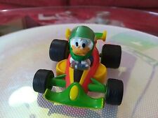 Rarissimo Auto Formula 1 di Paperino In Plastica con Walt Disney Da collezione