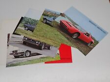 MASERATI KHAMSIN MERAK KYALAMI QUATTROPORTE BROCHURE DEPLIANT PROSPEKT (F16)