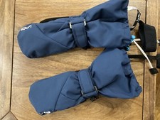 GUANTI MOFFOLA SCI  BLU BAMBINI