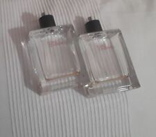 2 (due) Hermes, Bottiglie profumo vuote Terre d'Hermes 100 ml