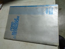 M7710 XX - LIBRETTO USO E MANUTENZIONE ISTRUZIONI FORD
