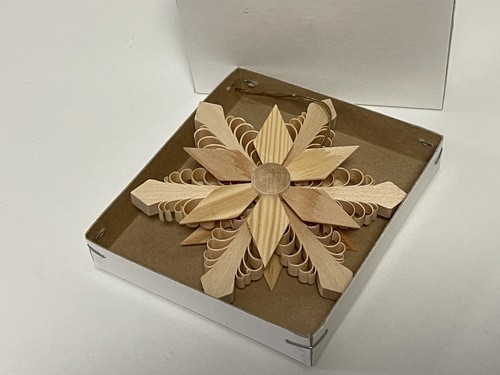 Ornamento stella monti - ornamento,