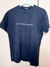 Maglietta Nera United Colors Of Benetton