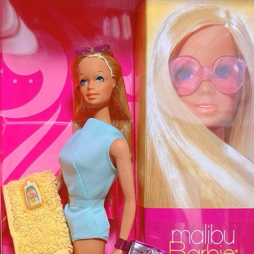 Rara barbie malibu 1971 - barbie,