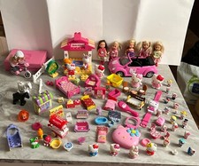 Lotto Hello Kitty Mini Figure Bamboline Giochi Pupazzetti Auto