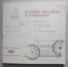 ETTORE BUGATTI A FERRARA  1984 - I° RADUNO INTERNAZIONALE