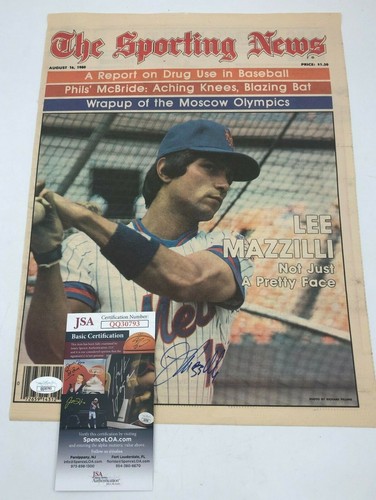 Lee mazzilli autografo firma - lee,