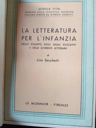 Letteratura per infanzia - la,