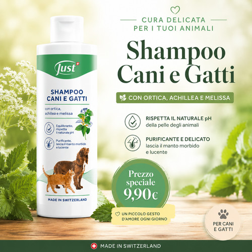 Just shampoo cani gatti - just,
