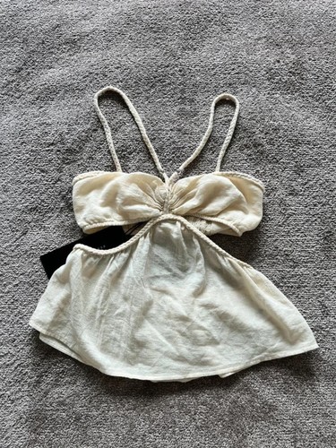 Top estivo bershka - top, panna