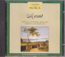 I MAESTRI DELLA MUSICA MOZART SINFONIA 38 PRAGA K 504 SINFONI 40 K 550 CD E00422
