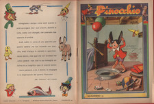 QUADERNO PINOCCHIO MAI USATO