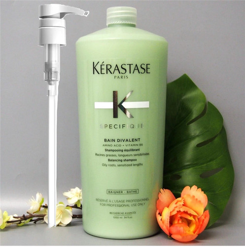 With pump kerastase specifique - pump,