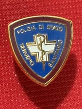 Distintivo da bavero Polizia