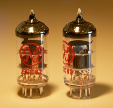 2 Valvole JJ 12AU7 - JJ ECC82 ex Tesla --- NUOVE --- JJ Electronic ECC82