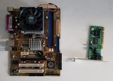 Scheda Madre ASUS K8V-VM, SOCKET 754, DDR1, PCI-E, SATA + AMD Athlon 3000+