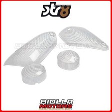 STR-623.01/WH SET VETRI GEMME FRECCE STR8 TRASPARENTE, YAMAHA AEROX 50CC LC (DOP