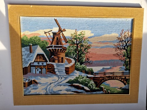 Quadro mezzo punto lana - mezzo,