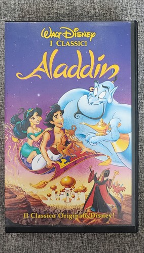 Aladdin vhs walt disney - aladdin,