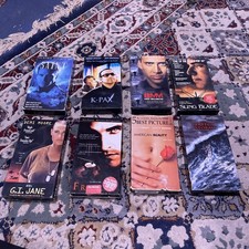Lot eight vhs tapes vintage - vhs,