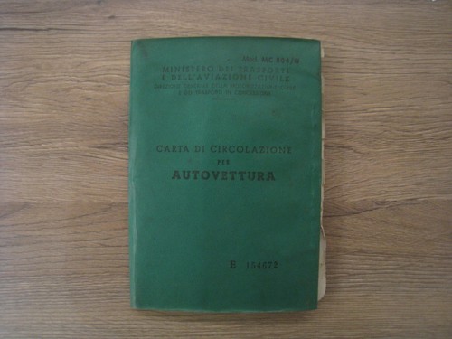 Fiat 500 110 - anno, solo