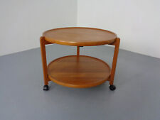 Carrello Bar Con Vassoio In Teak Danese Anni 60