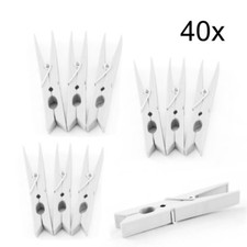 40x Mollette bucato plastica