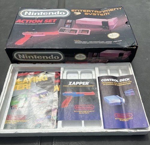 Nintendo nes action set - nintendo,