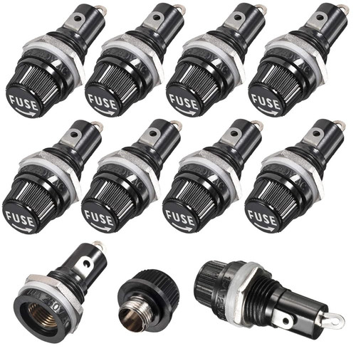 10pcs 20mm portafusibile - 5,