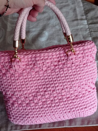 Borsa uncinetto fatta mano - a,
