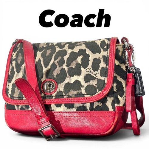 Borsa tracolla coach stampa - borsa,