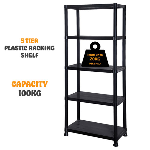 Scaffale plastica livelli - plastica, 5