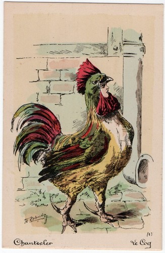 Vecchia cartolina francese